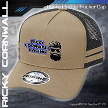 Load image into Gallery viewer, STRIPE Trucker Cap - Ricky Cornwall
