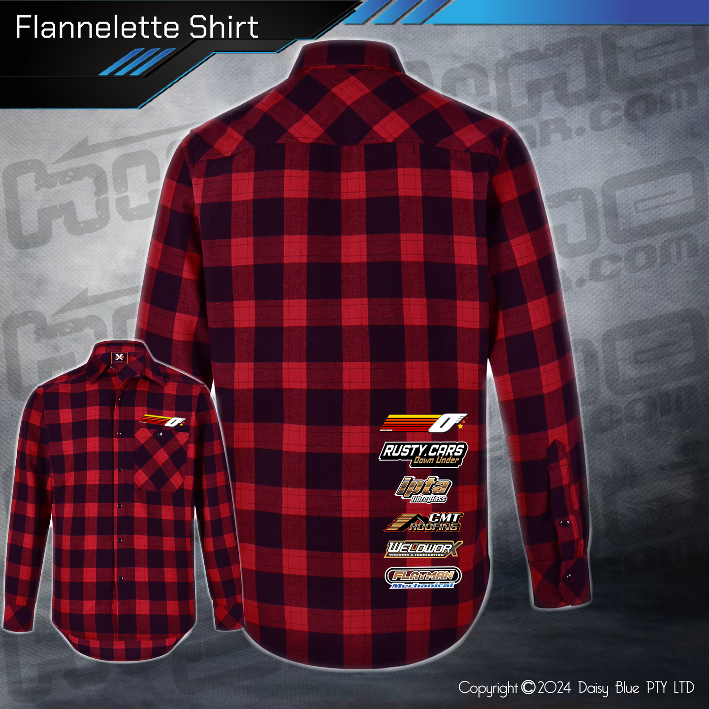 Flannelette Shirt - Mick Dann