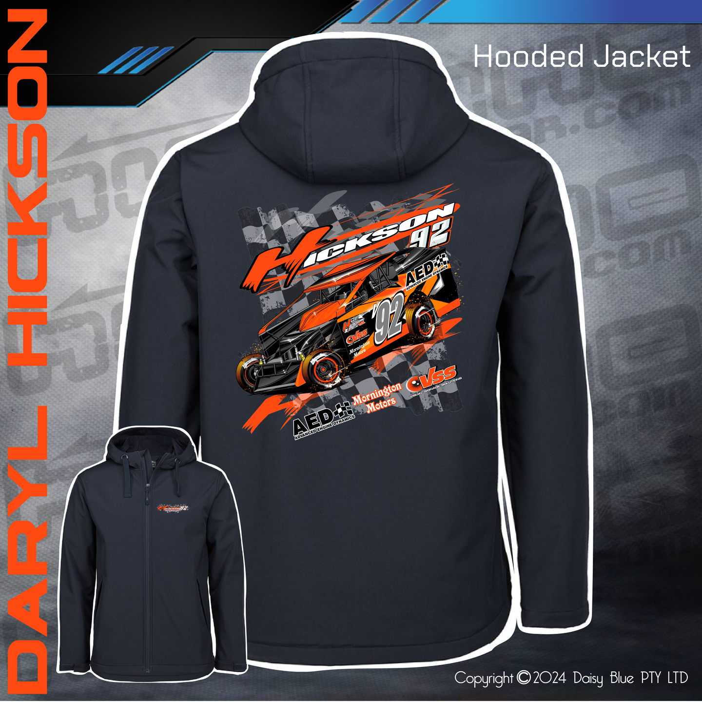 Hooded Jacket - Daryl Hickson