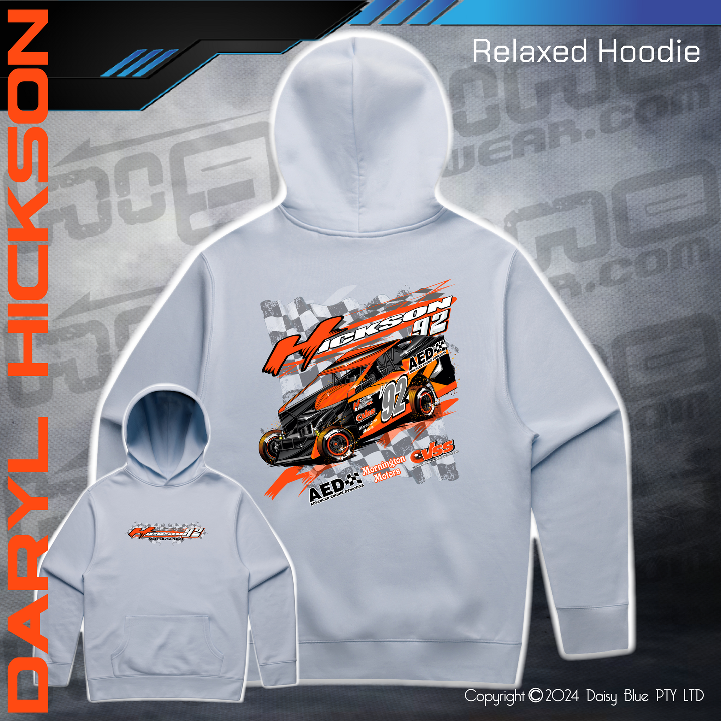Relaxed Hoodie - Daryl Hickson