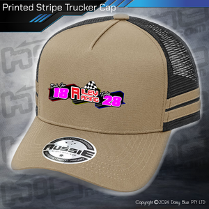 STRIPE Trucker Cap - Riley Racing