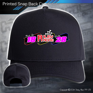 Printed Snap Back CAP - Riley Racing