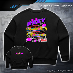 Relaxed Crew Sweater - Riley Racing