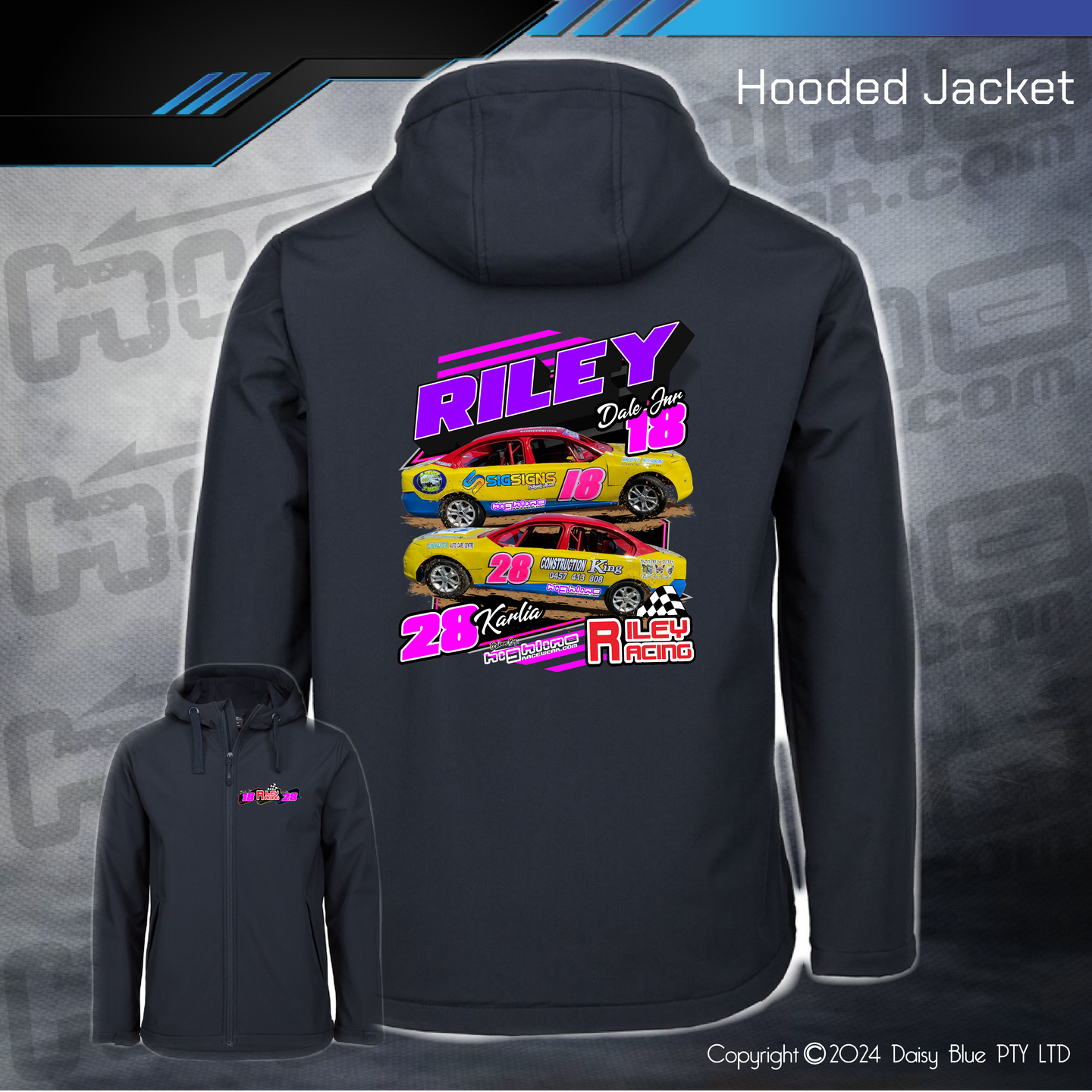 Hooded Jacket - Riley Racing