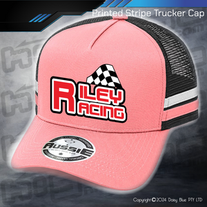 STRIPE Trucker Cap - Riley Racing