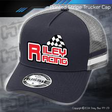 Load image into Gallery viewer, STRIPE Trucker Cap - Riley Racing
