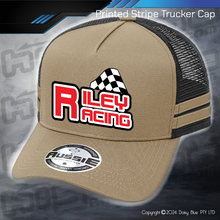 Load image into Gallery viewer, STRIPE Trucker Cap - Riley Racing
