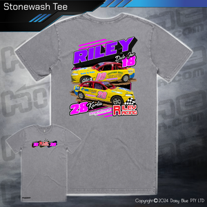 Stonewash Tee - Riley Racing
