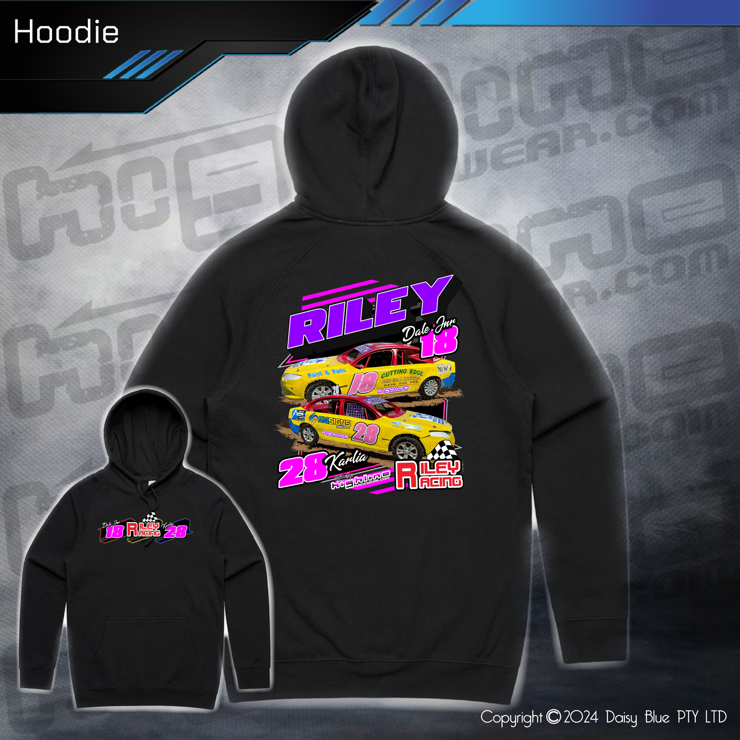 Hoodie - Riley Racing