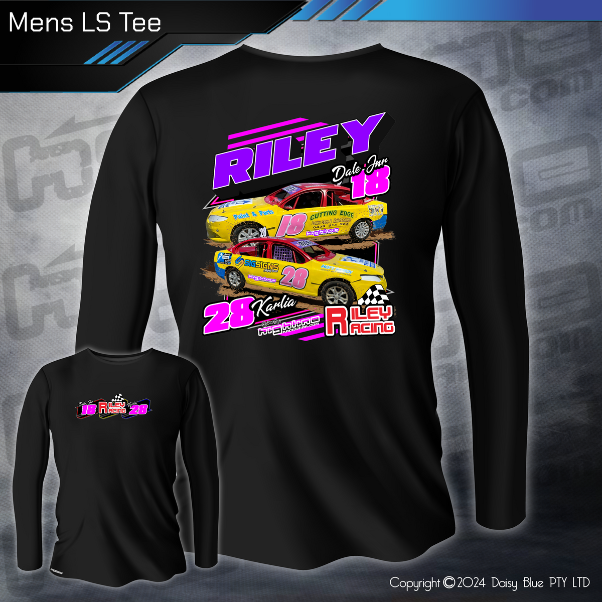 Vector Riley Race Long Sleeve Tee - Riley Racing – Highline Racewear