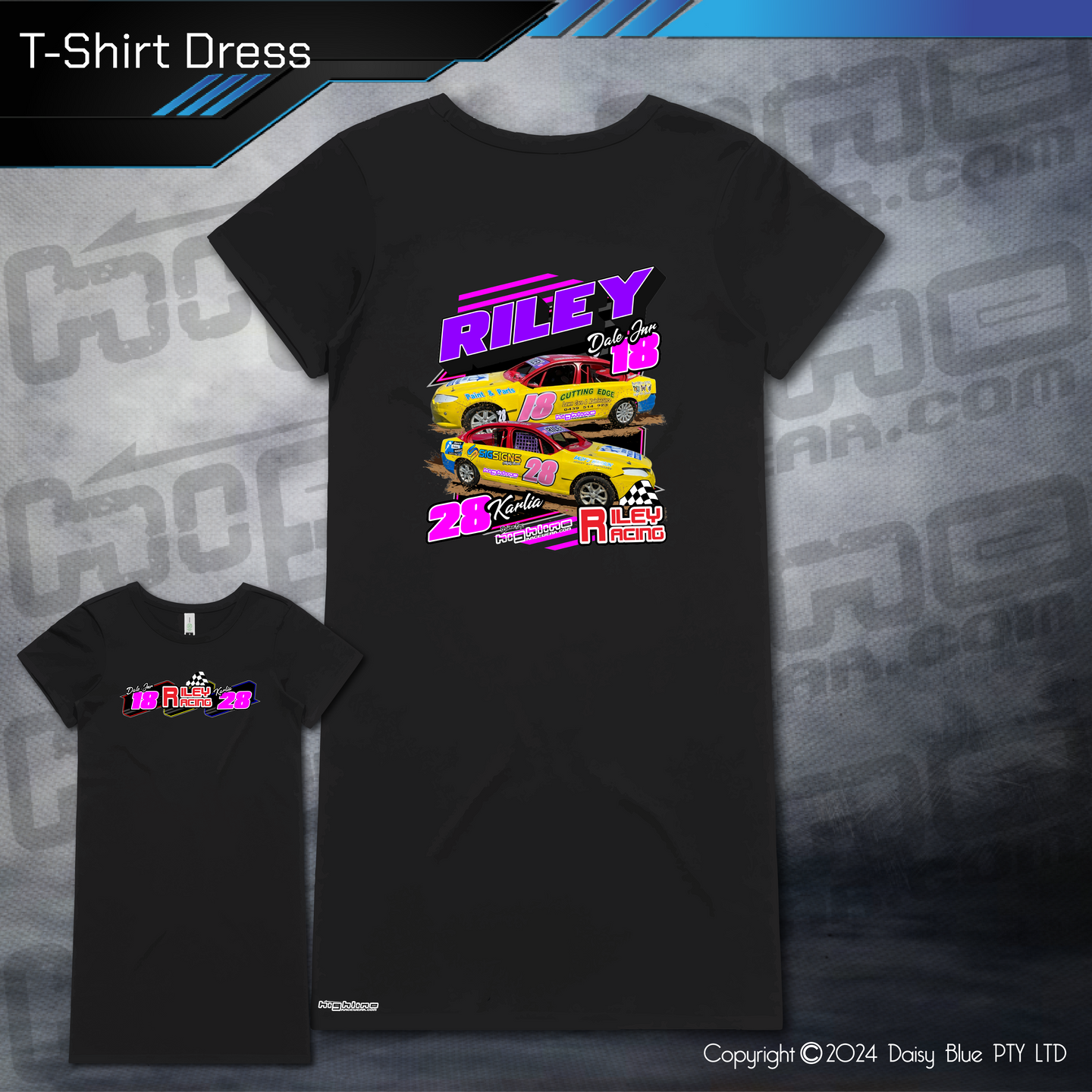 T-Shirt Dress - Riley Racing