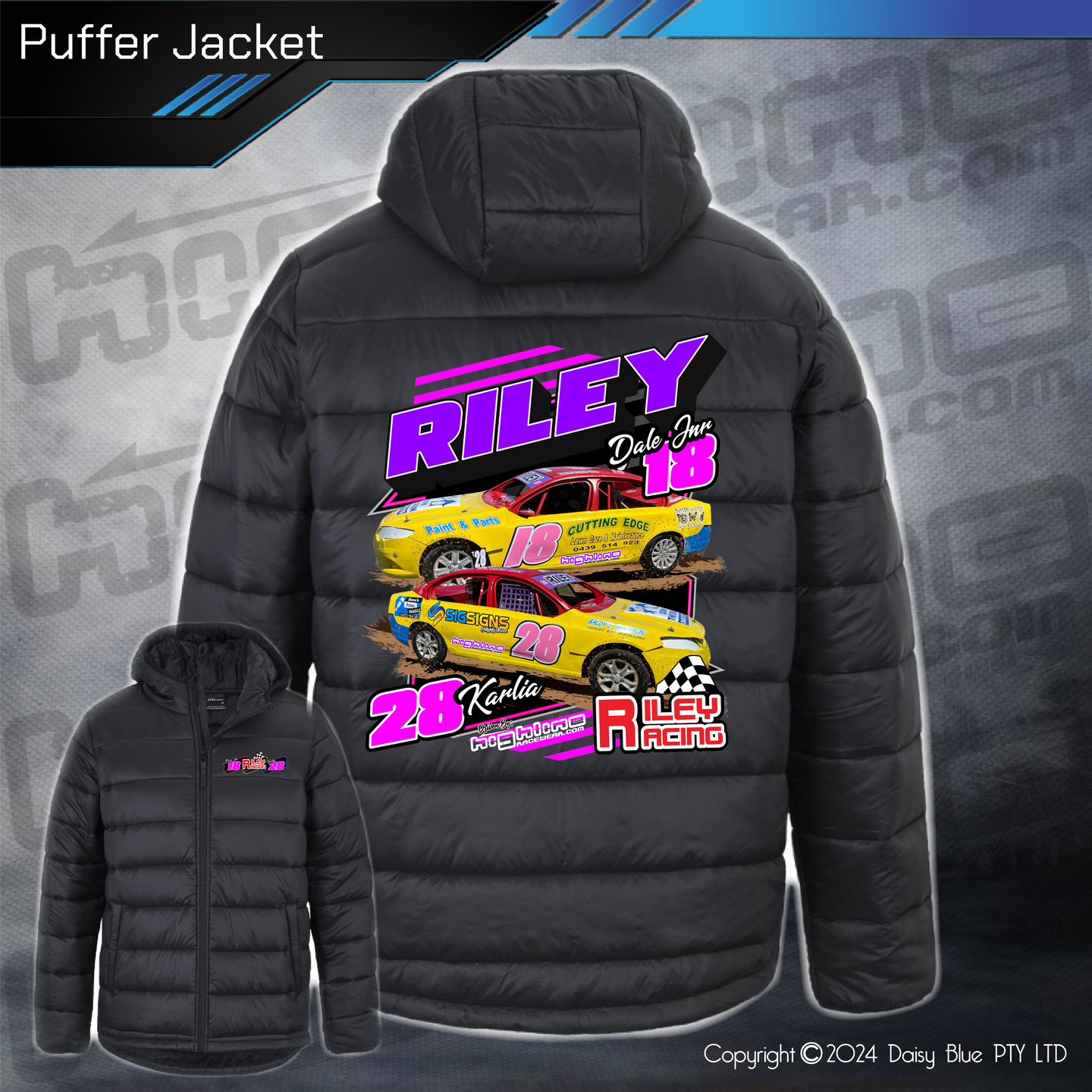 Puffer Jacket - Riley Racing