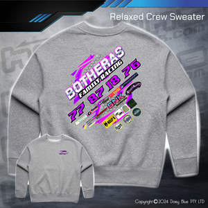 Relaxed Crew Sweater - Botheras Family Racing