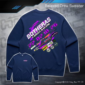 Relaxed Crew Sweater - Botheras Family Racing