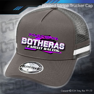 STRIPE Trucker Cap - Botheras Family Racing