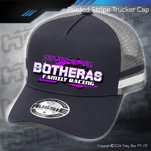 STRIPE Trucker Cap - Botheras Family Racing