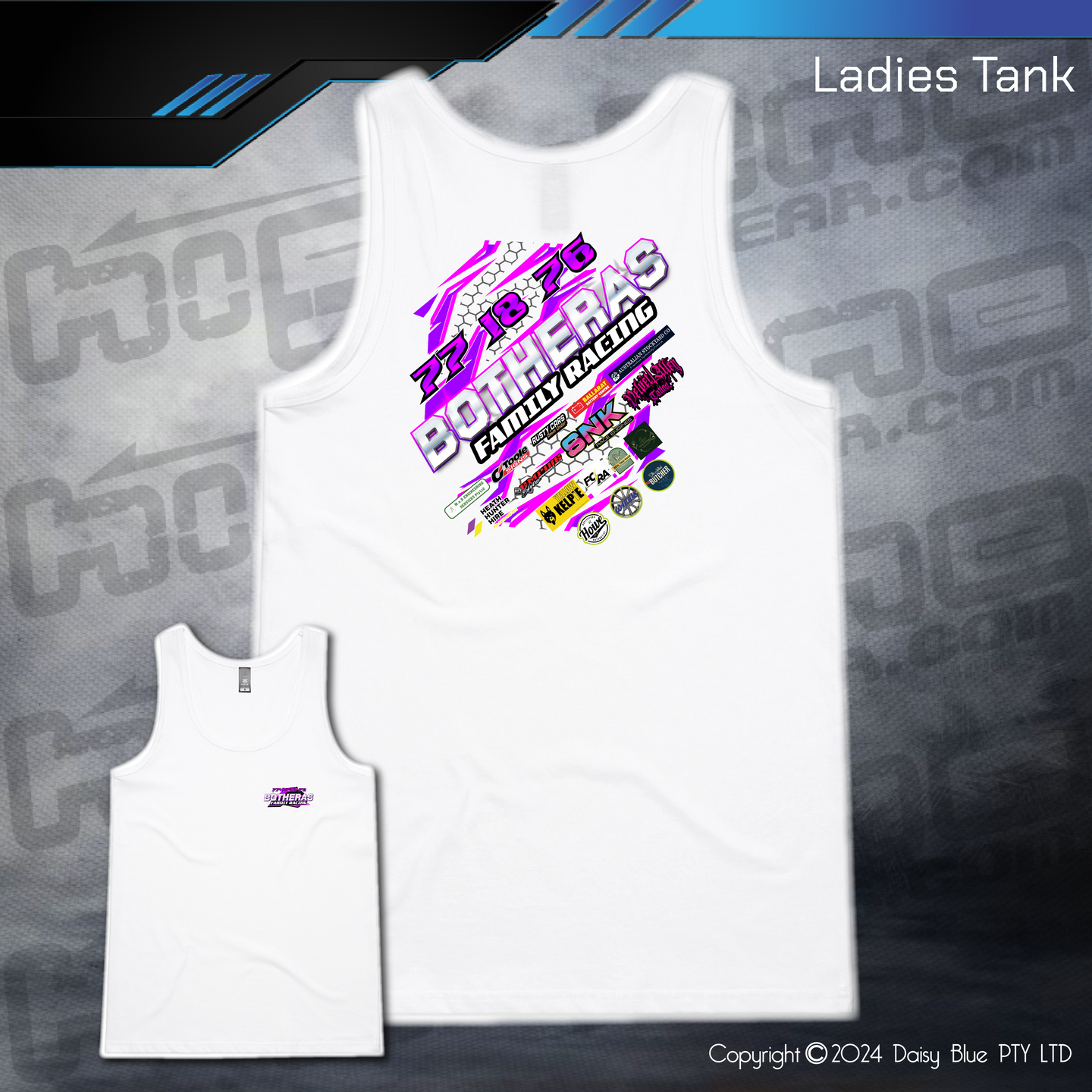 Ladies Tank - Botheras Family Racing
