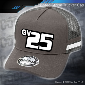 STRIPE Trucker Cap - Taylor/Humphrey