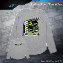 Load image into Gallery viewer, Long Sleeve Tee - Steve Loader Sprint Car
