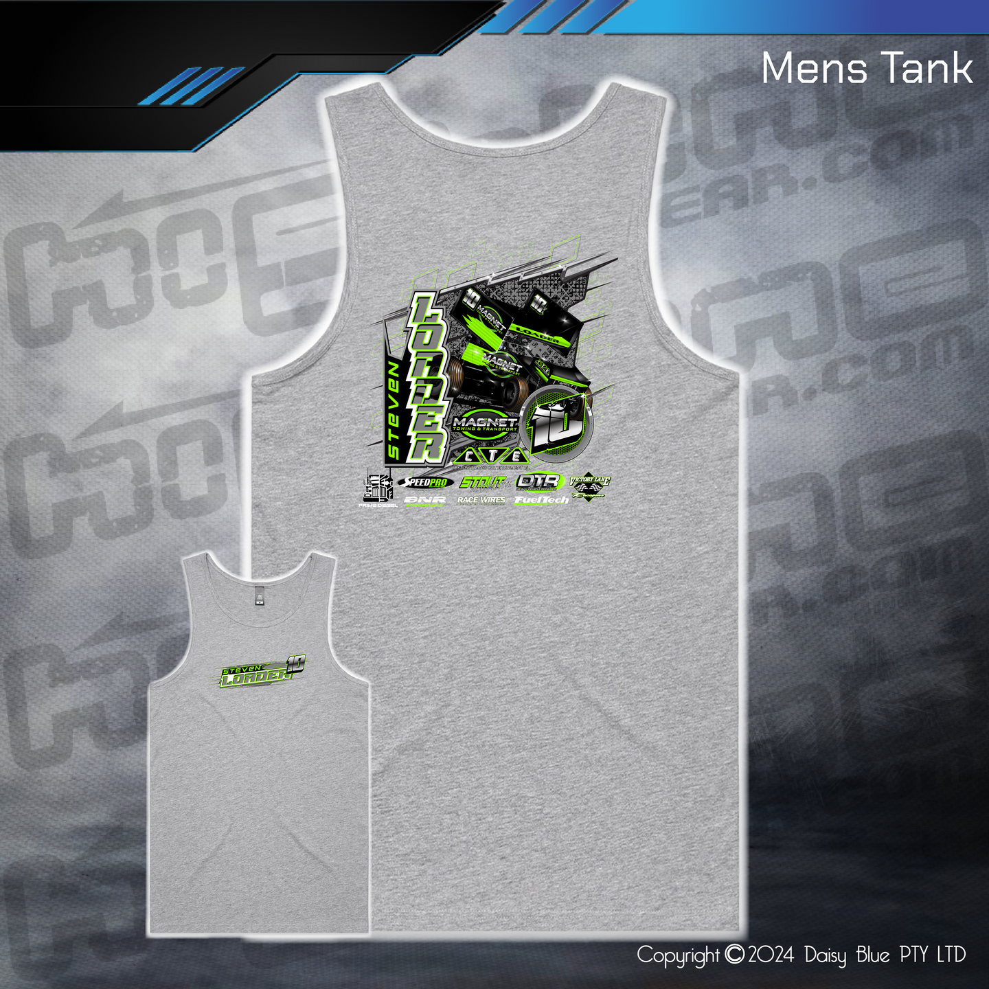 Mens/Kids Tank - Steve Loader Sprint Car