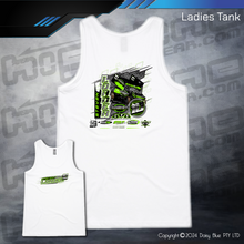 Load image into Gallery viewer, Ladies Tank - Steve Loader Sprint Car
