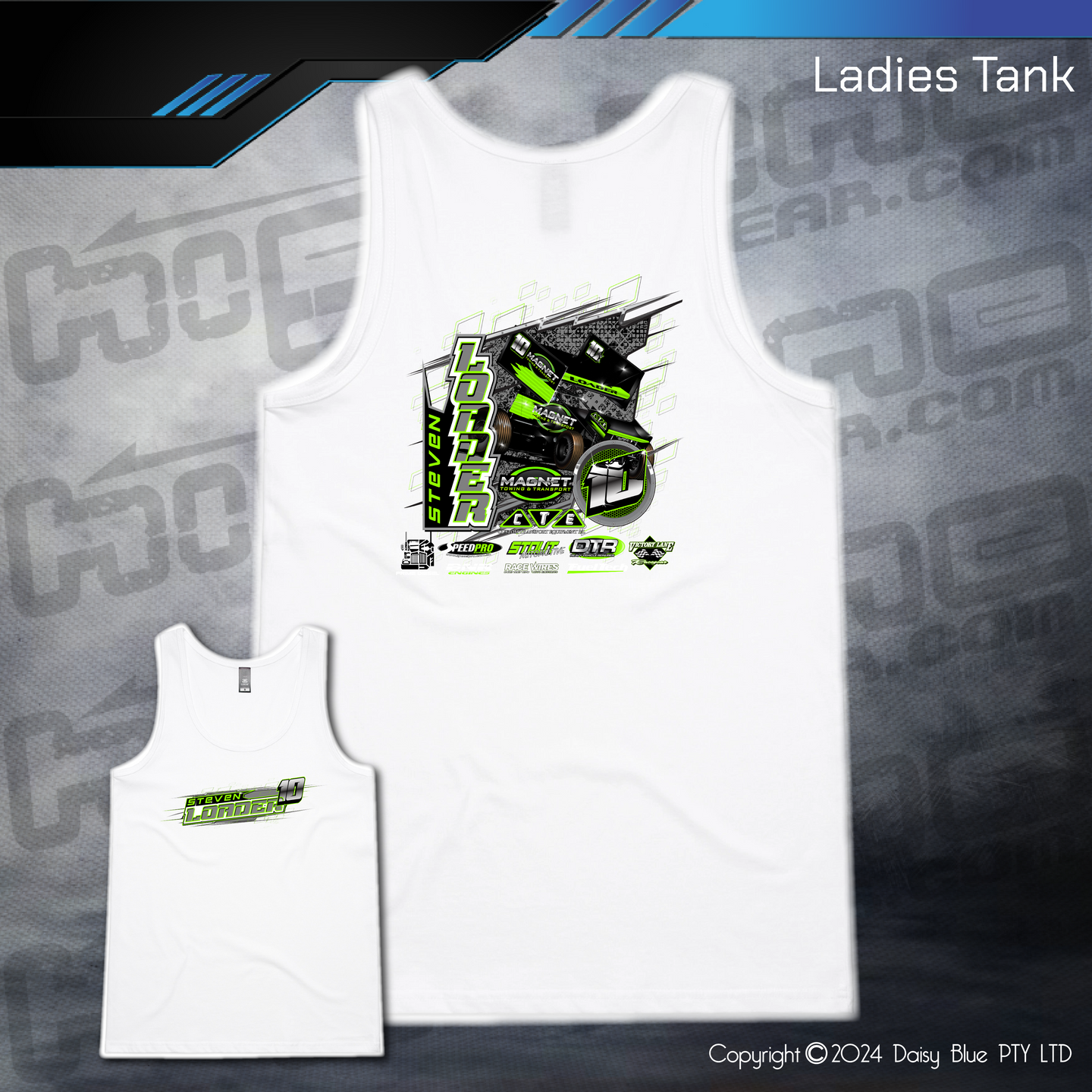 Ladies Tank - Steve Loader Sprint Car