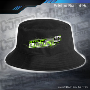 Printed Bucket Hat - Steve Loader Sprint Car