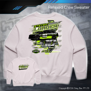 Relaxed Crew Sweater - Steve Loader Sports Sedan