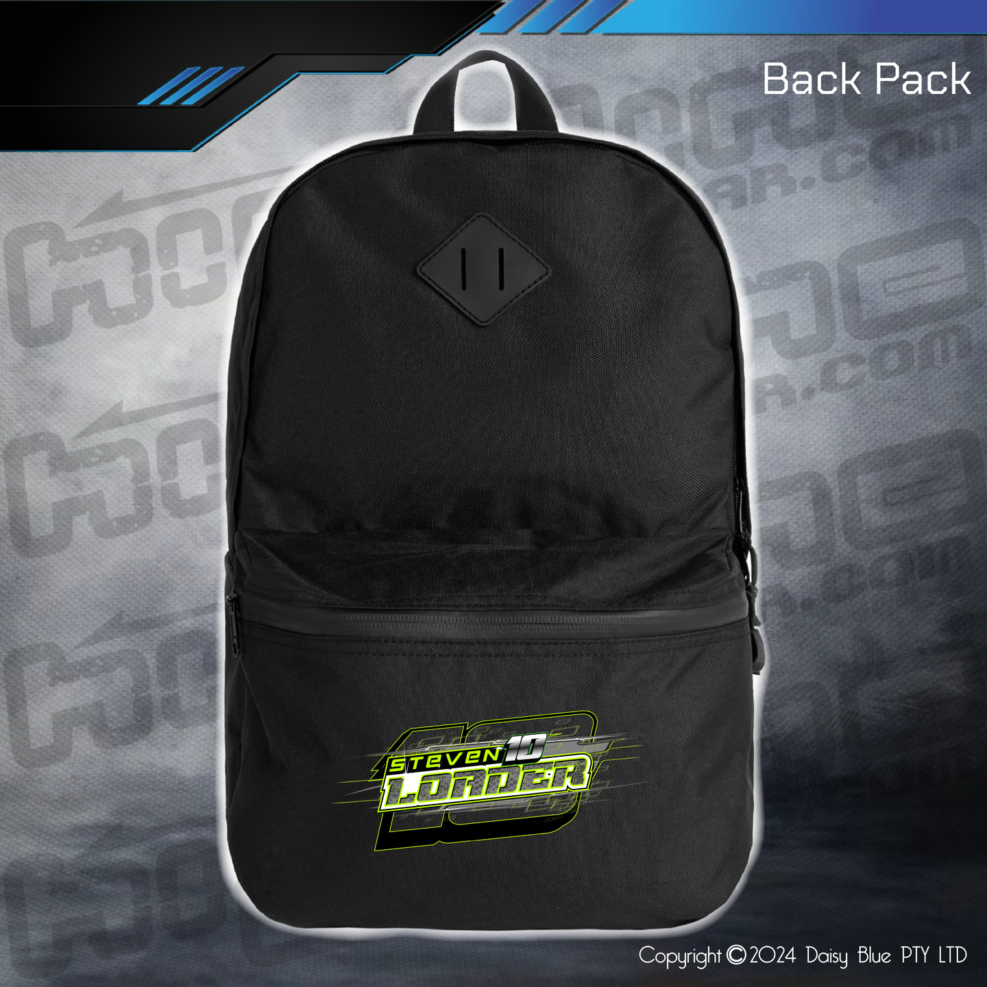 Back Pack - Steve Loader Sports Sedan