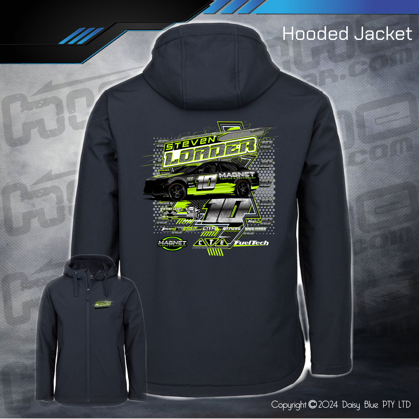 Hooded Jacket - Steve Loader Sports Sedan