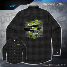 Load image into Gallery viewer, Flannelette Shirt - Steve Loader Sports Sedan
