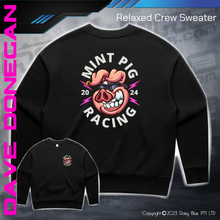 Load image into Gallery viewer, Relaxed Crew Sweater - Mint Pig Streetie Revival
