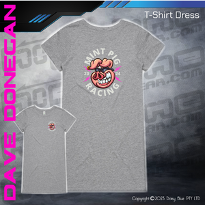 T-Shirt Dress - Mint Pig Streetie Revival