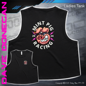 Ladies Tank - Mint Pig Streetie Revival