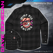 Load image into Gallery viewer, Flannelette Shirt - Mint Pig Streetie Revival
