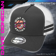 Load image into Gallery viewer, STRIPE Trucker Cap - Mint Pig Streetie Revival
