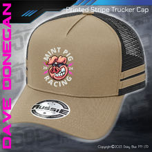 Load image into Gallery viewer, STRIPE Trucker Cap - Mint Pig Streetie Revival
