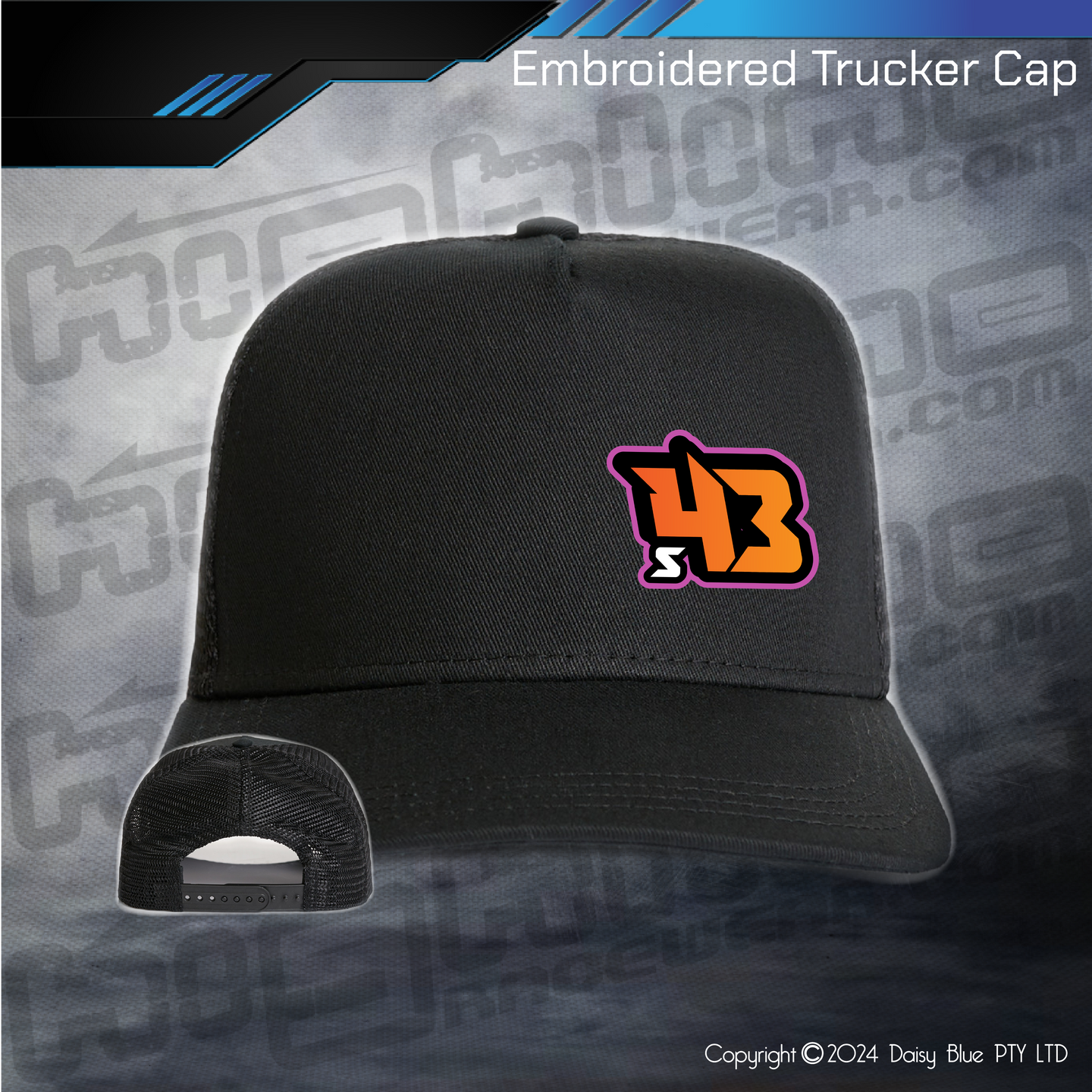 Embroidered Trucker Cap - Matt Martin