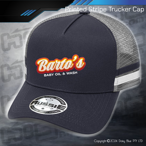 STRIPE Trucker Cap - Barto