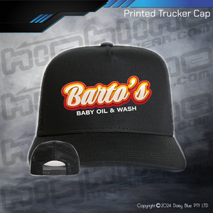 Printed Trucker Cap - Barto