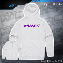 Load image into Gallery viewer, Zip Up Hoodie - #nomate!
