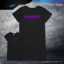 Load image into Gallery viewer, T-Shirt Dress - #nomate!
