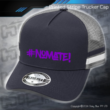 Load image into Gallery viewer, STRIPE Trucker Cap - #nomate!
