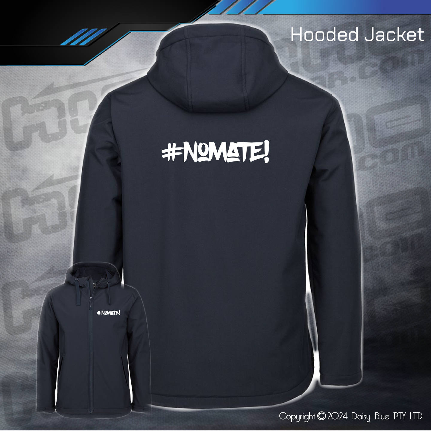 Hooded Jacket - #nomate!