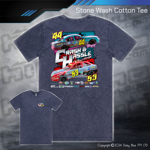 Stonewash Tee - Crash N Hassle Racing