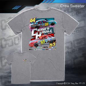 Stonewash Tee - Crash N Hassle Racing