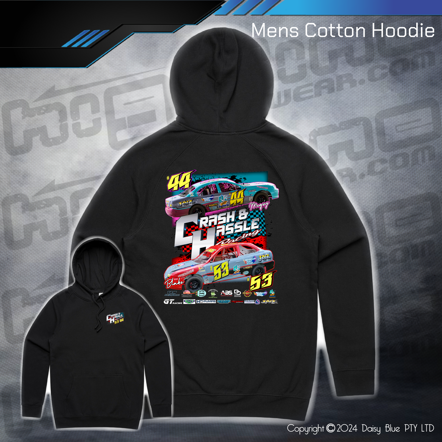 Hoodie - Crash N Hassle Racing