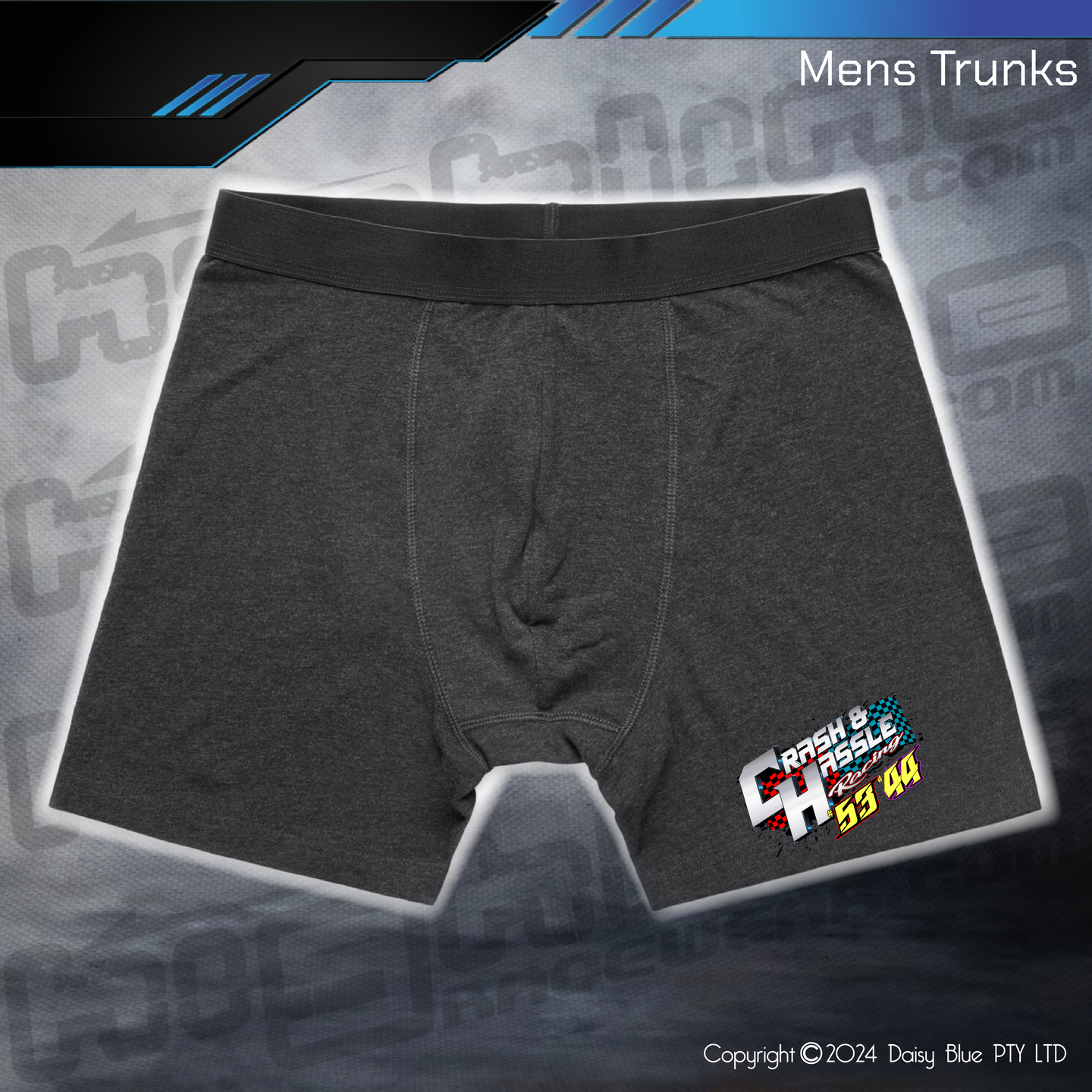 Mens Trunks - Crash N Hassle Racing