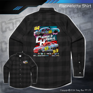 Flannelette Shirt - Crash N Hassle Racing