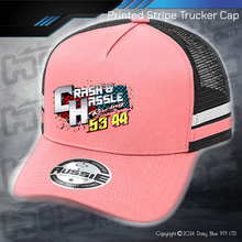 Load image into Gallery viewer, STRIPE Trucker Cap - Crash N Hassle Racing
